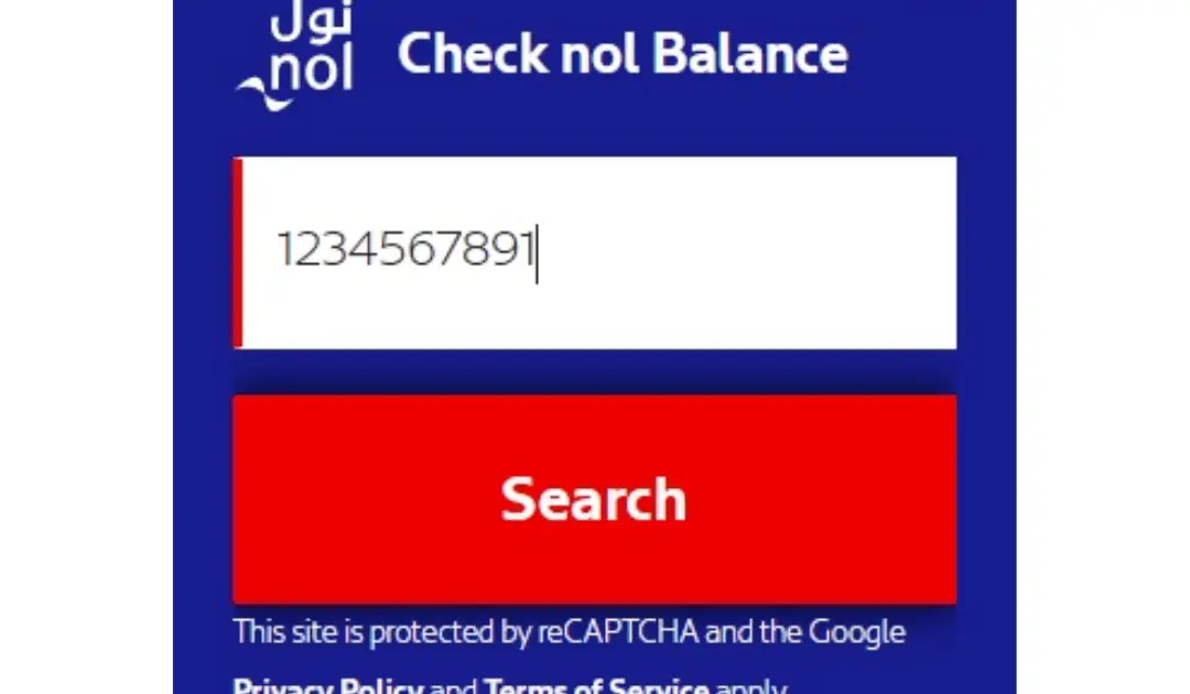 Nol Card Balance Check Via RTA NOL Pay App